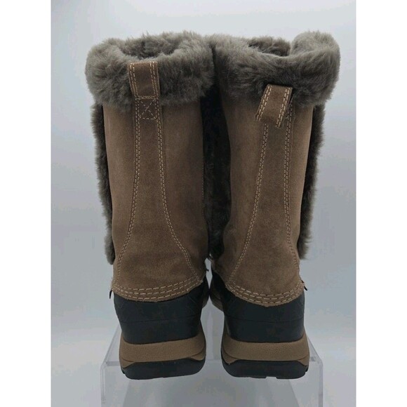 Baffin Chloe Women's Brown Calf Height Boot US Sz 7 Faux Fur Winter Boot - Picture 7 of 9